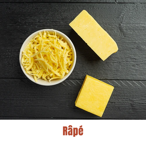 image illustrative application fromage râpé